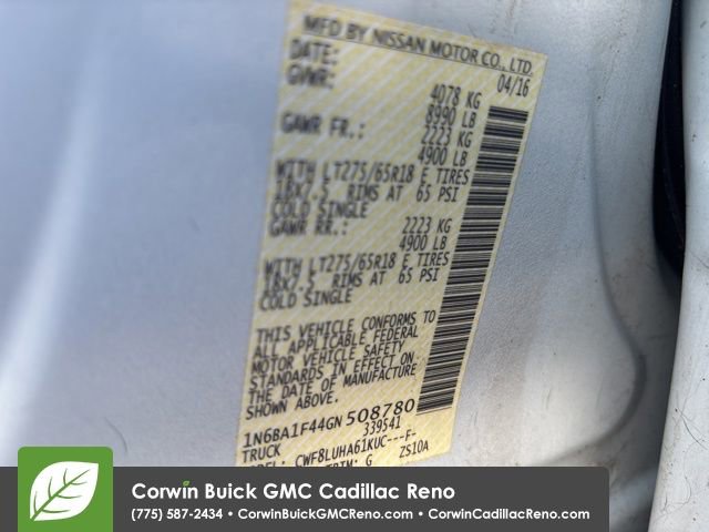 Used 2016 Nissan Titan PRO-4X image 32