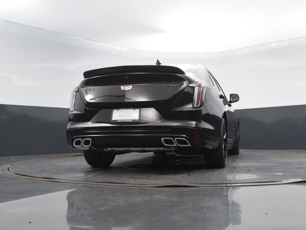 New 2025 Cadillac CT4 V w/ LPO, ONYX Package image 49
