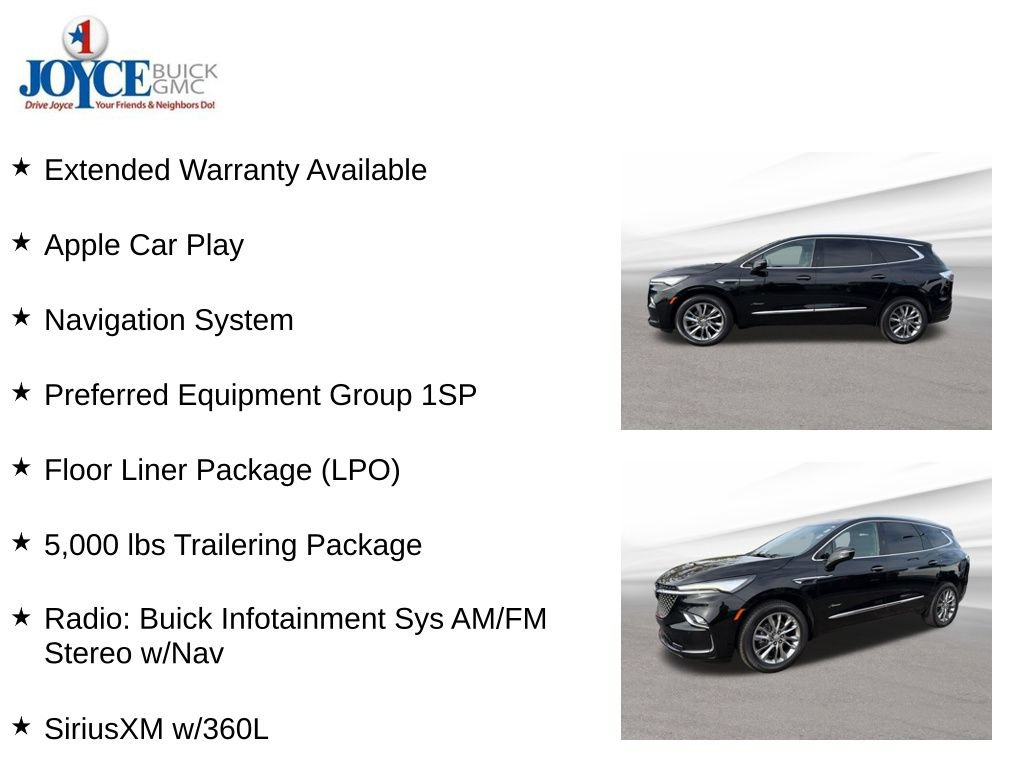 Certified 2024 Buick Enclave Avenir w/ Trailering Package, 5000 lbs. AWD/4WD image 10