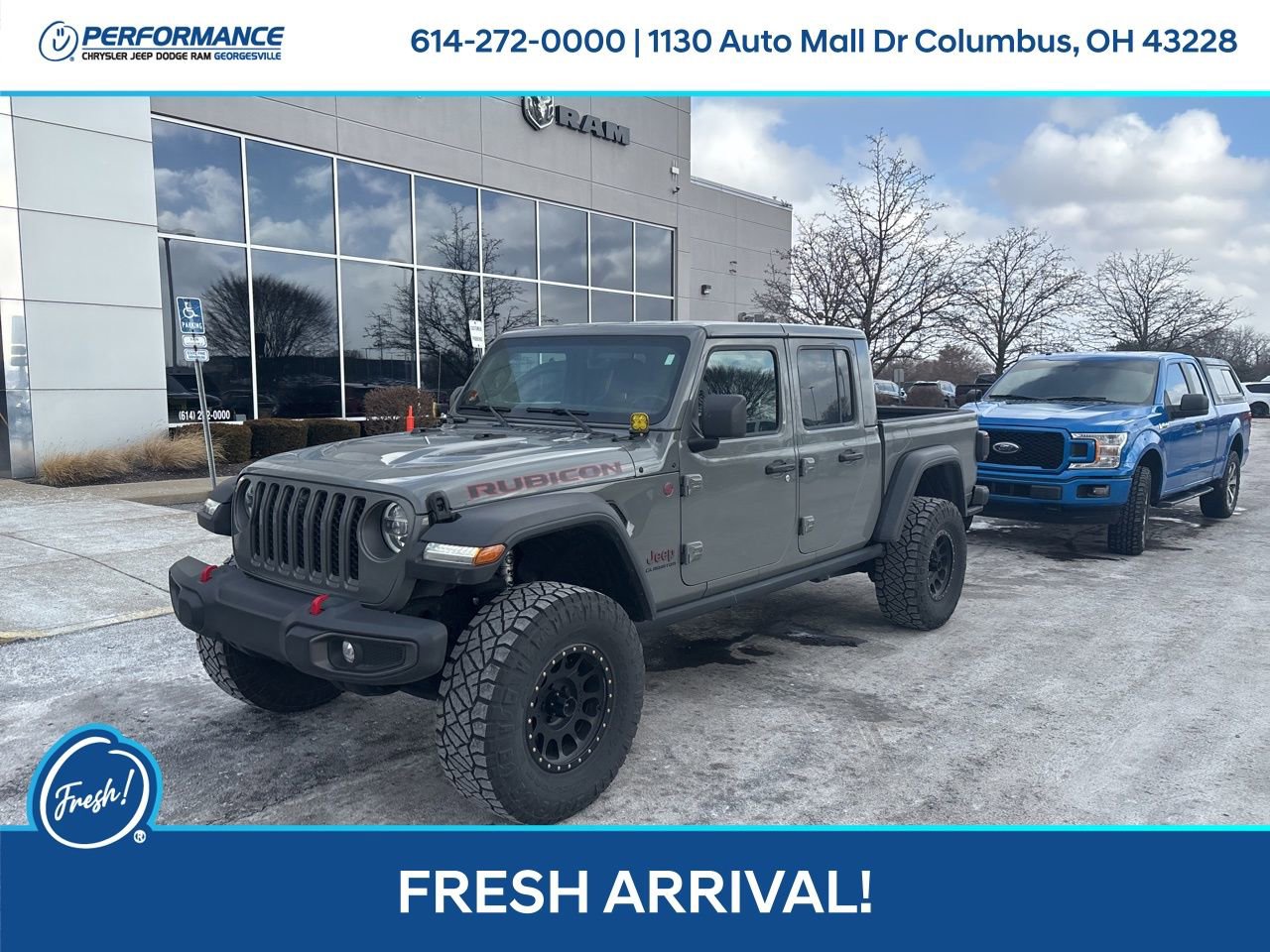 Used 2022 Jeep Gladiator Rubicon w/ LED Lighting Group image 8