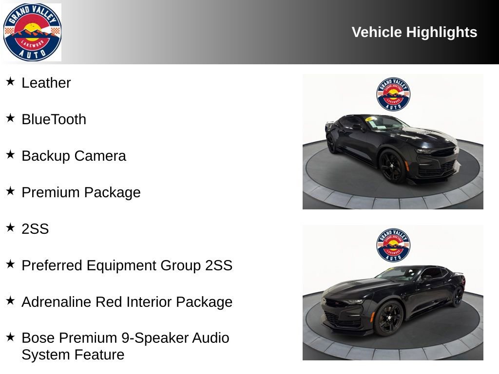 Used 2023 Chevrolet Camaro SS image 2