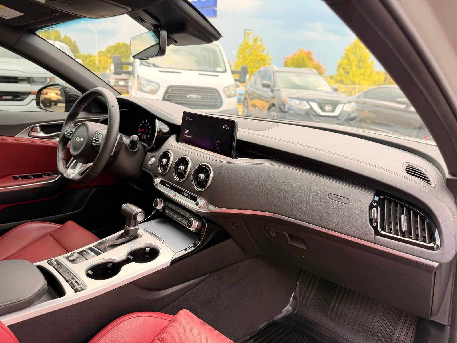 Used 2022 Kia Stinger GT1 w/ Red Interior Color Package RWD image 30