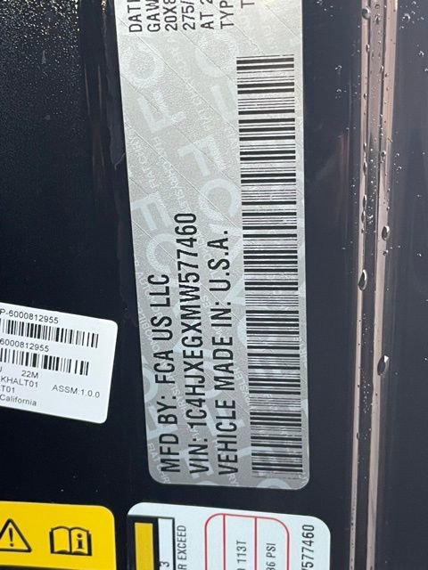 Used 2021 Jeep Wrangler Unlimited Sahara image 37