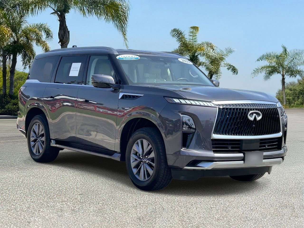 Certified 2025 INFINITI QX80 Pure w/ Cargo Package image 6