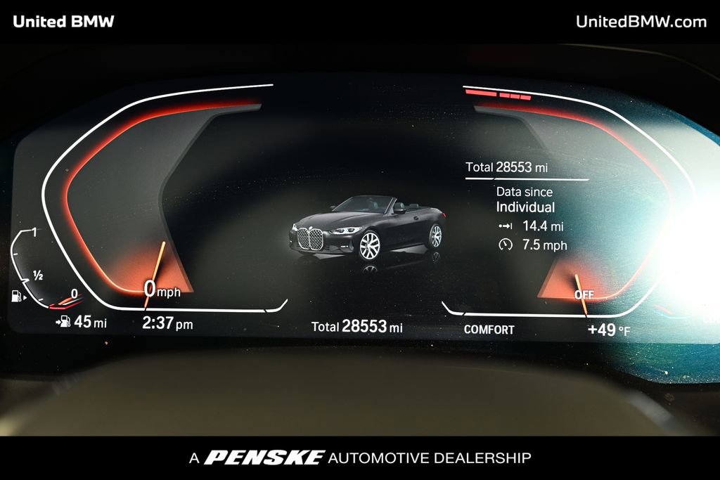 Certified 2023 BMW 430i xDrive Convertible w/ Premium Package image 29