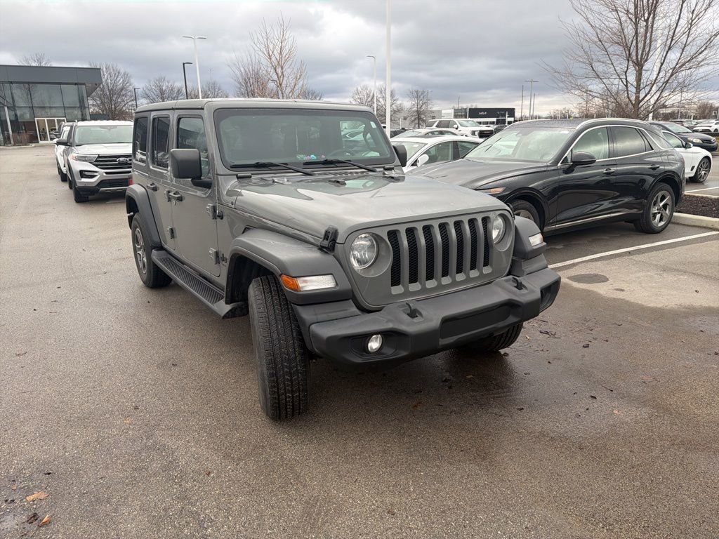 Used 2021 Jeep Wrangler Unlimited Sport image 1