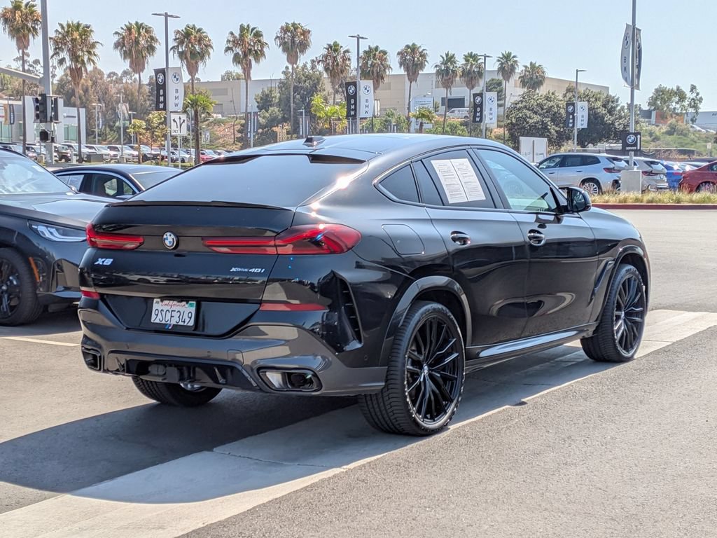 Certified 2025 BMW X6 xDrive40i w/ Premium Package AWD/4WD image 6