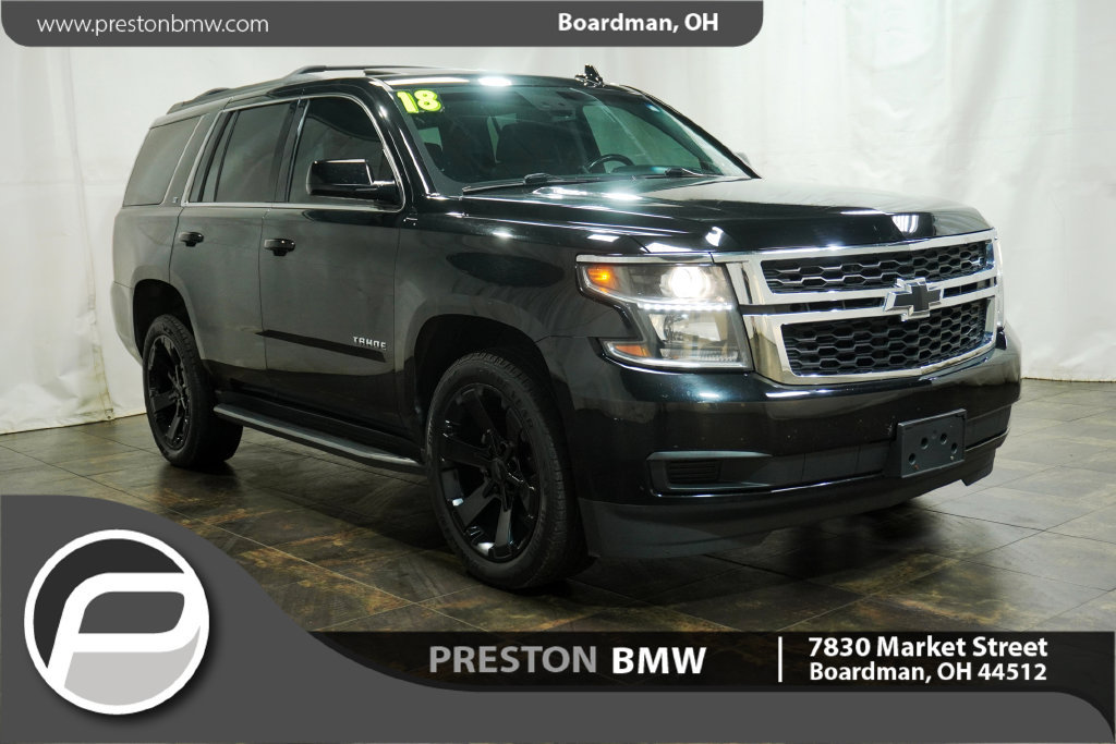 Used 2018 Chevrolet Tahoe LT w/ LT Midnight Edition AWD/4WD image 1