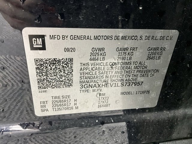 Used 2020 Chevrolet Equinox LS w/ LS Convenience Package image 25