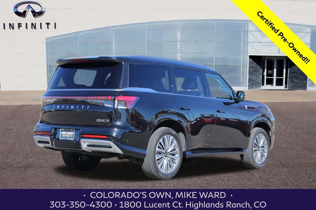Certified 2025 INFINITI QX80 Sensory image 6