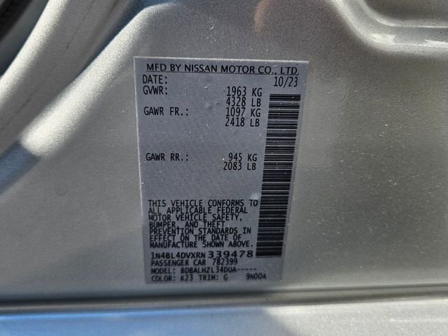 Used 2024 Nissan Altima 2.5 SV image 16
