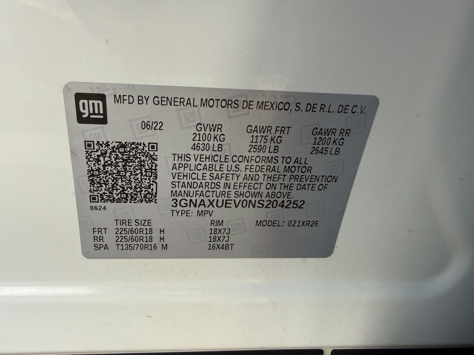 Used 2022 Chevrolet Equinox LT AWD/4WD image 45