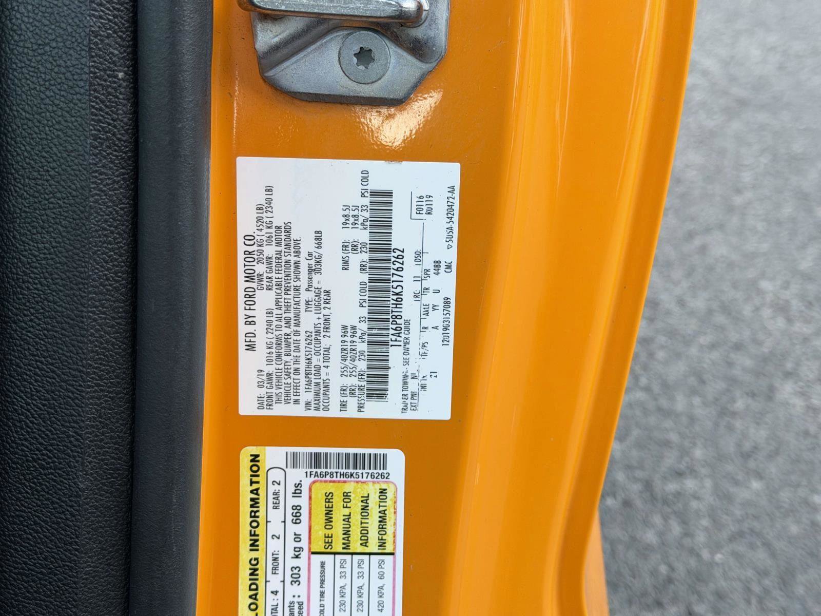 Used 2019 Ford Mustang Coupe w/ Black Accent Package image 15