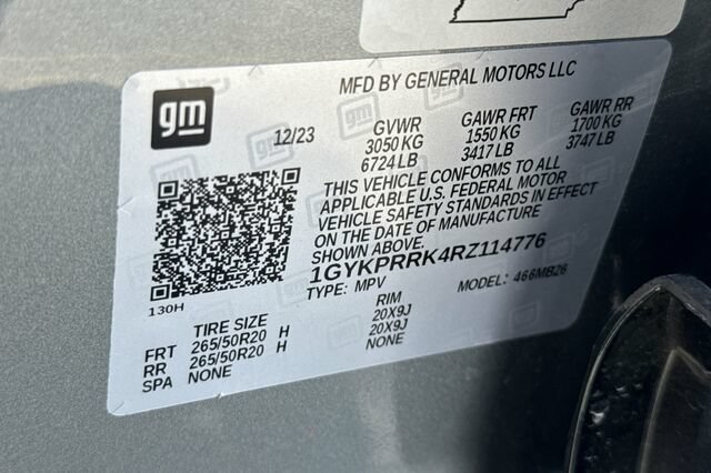 Certified 2024 Cadillac Lyriq Luxury w/ LPO, Floor Liner Package RWD image 29