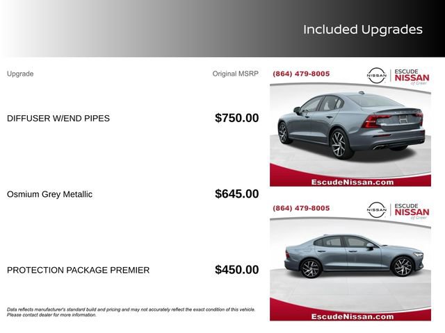 Used 2020 Volvo S60 T5 Momentum w/ Protection Package Premier FWD image 13