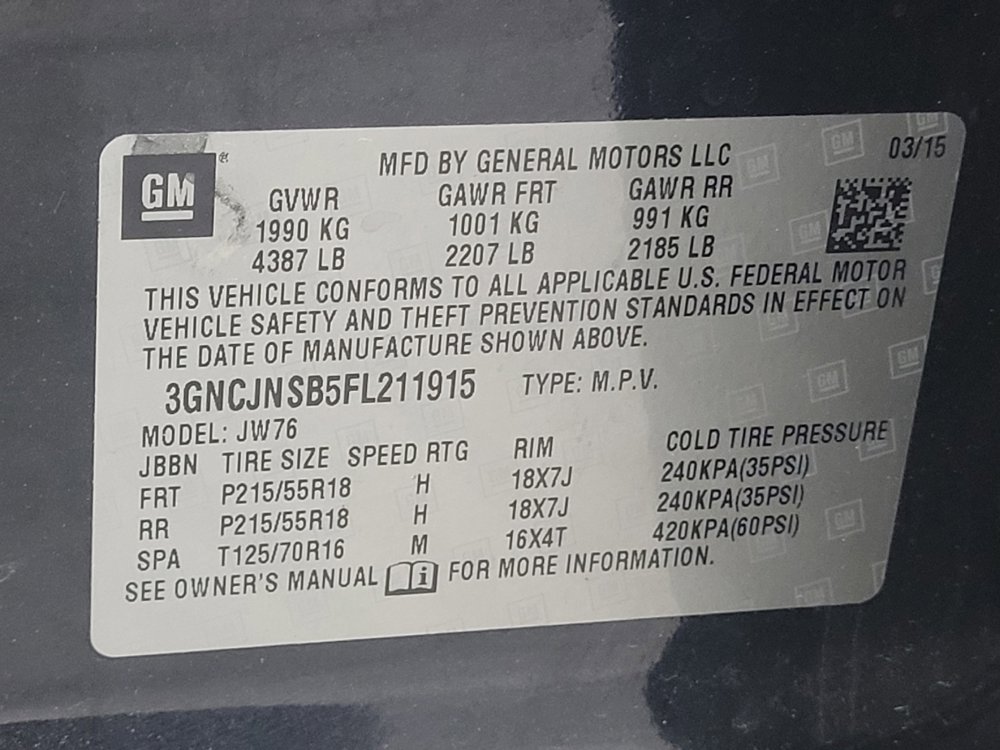 Used 2015 Chevrolet Trax LTZ image 33