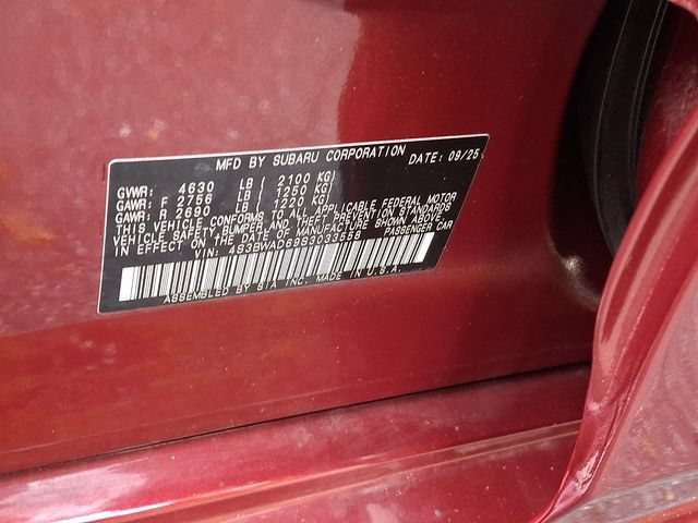 Certified 2025 Subaru Legacy Premium AWD/4WD image 48