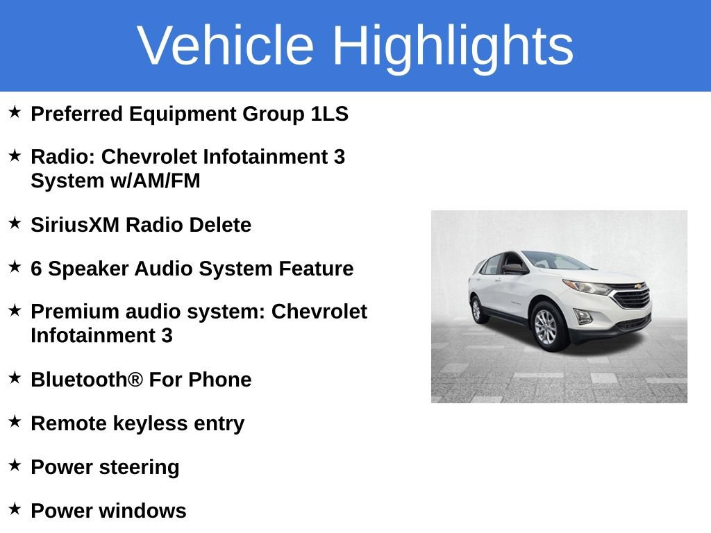Certified 2020 Chevrolet Equinox LS FWD image 3