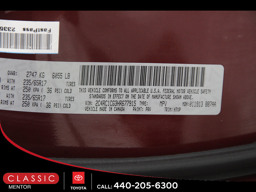 Used 2017 Chrysler Pacifica LX FWD image 25