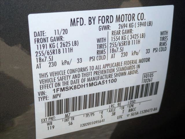 Used 2021 Ford Explorer XLT w/ Equipment Group 202A image 26