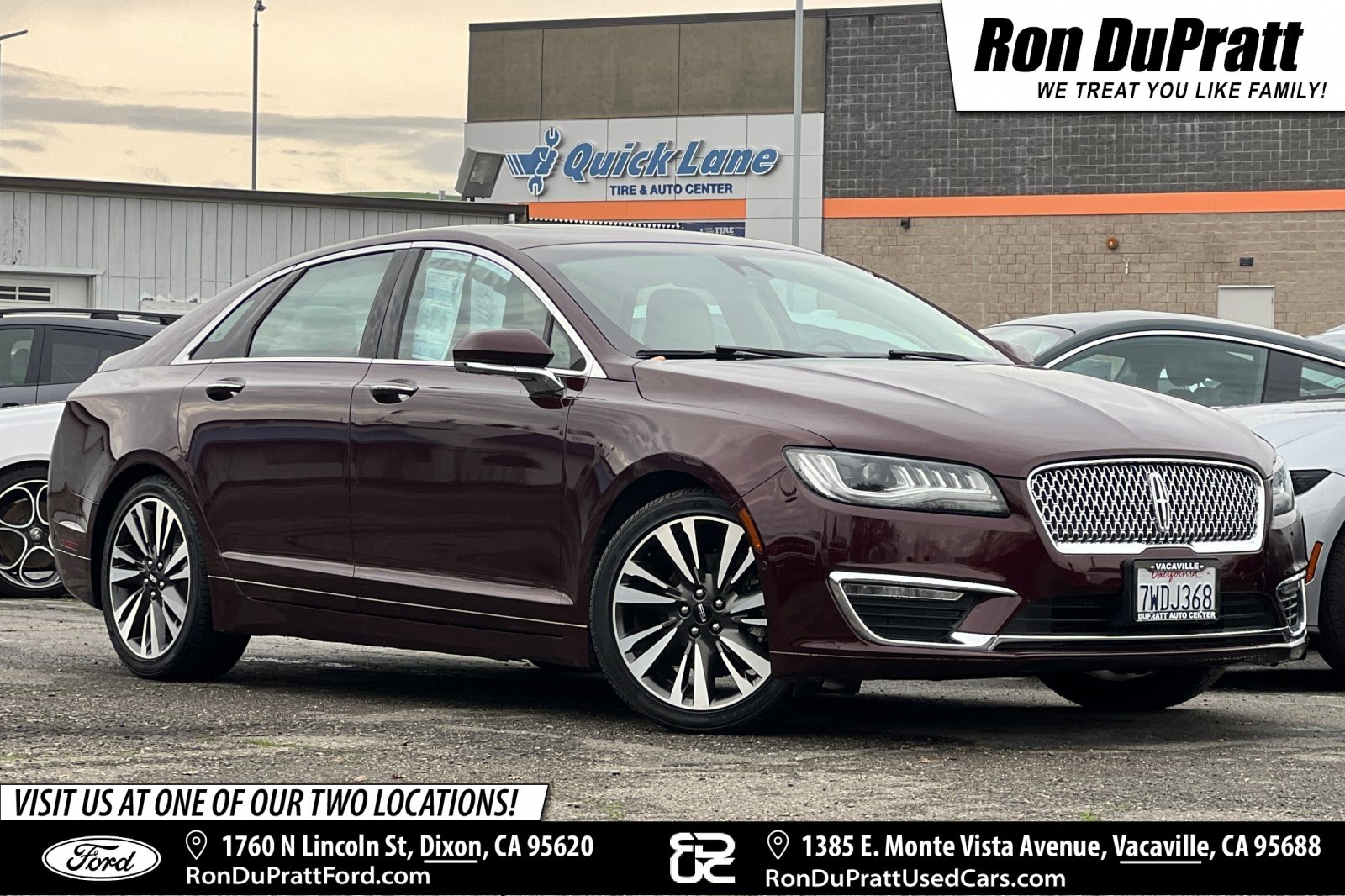 Used 2017 Lincoln MKZ Reserve w/ Technology Package