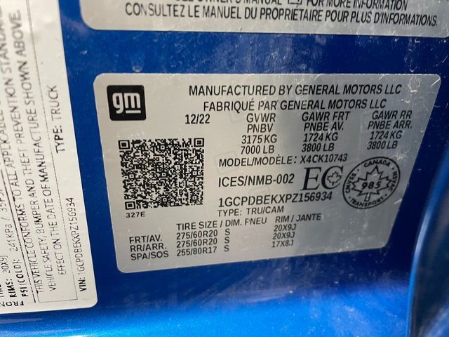 Used 2023 Chevrolet Silverado 1500 Custom w/ Rally Edition image 26