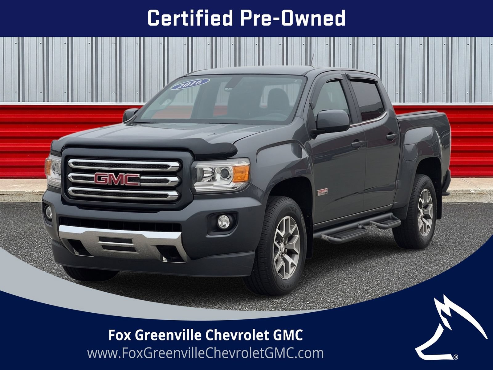 Certified 2016 GMC Canyon SLE w/ All Terrain Adventure Package