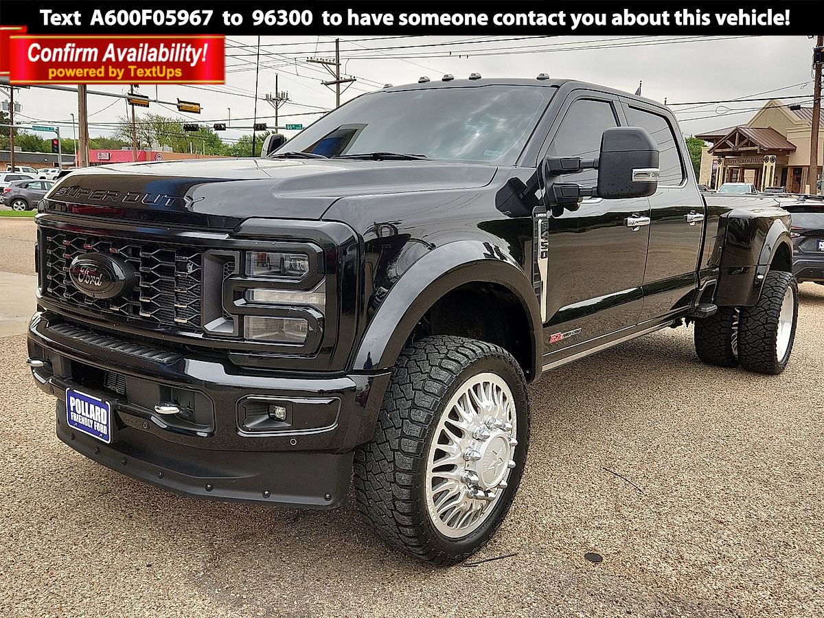 Used 2023 Ford F450 Limited w/ Snow Plow Prep Package