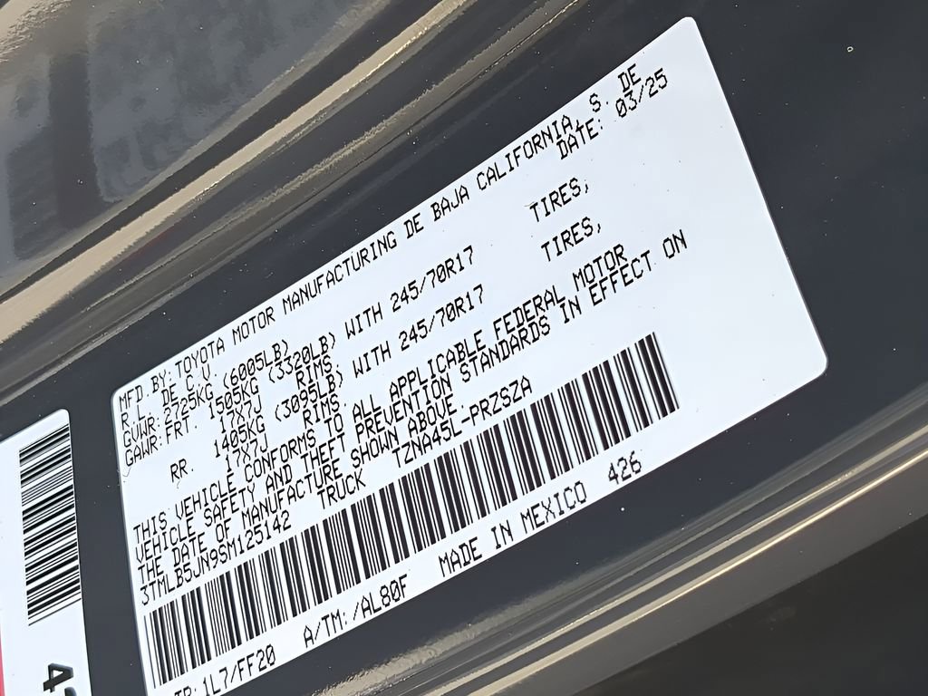 Used 2025 Toyota Tacoma SR5 image 35