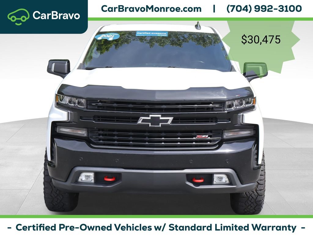 Certified 2021 Chevrolet Silverado 1500 LT Trail Boss w/ Convenience Package II AWD/4WD image 10