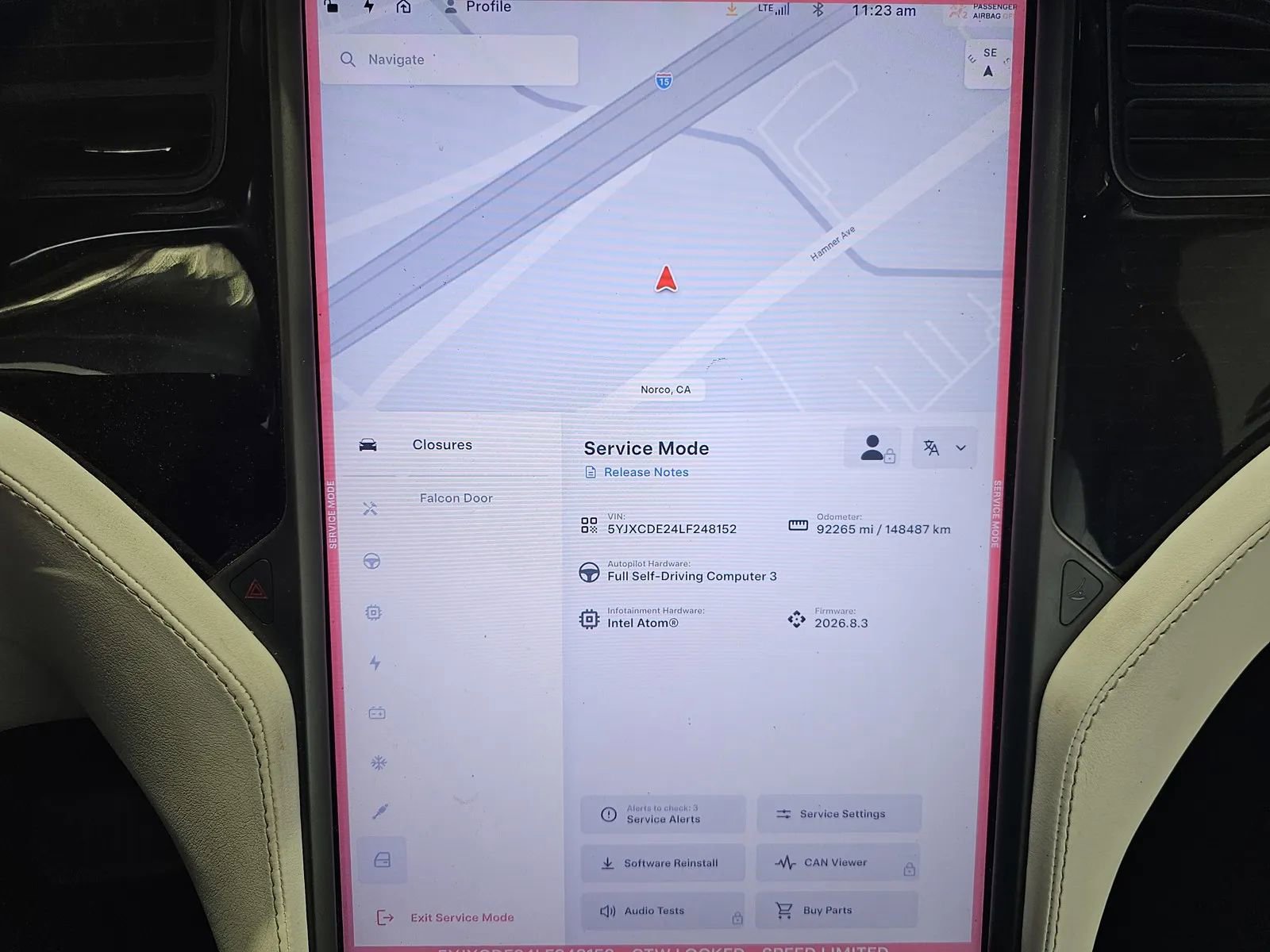 Used 2020 Tesla Model X Long Range AWD/4WD image 15