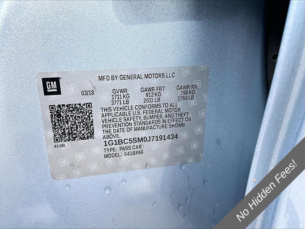 Used 2018 Chevrolet Cruze LS FWD image 26