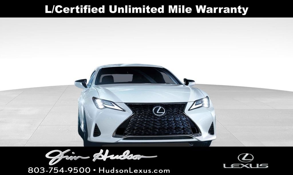 Certified 2020 Lexus RC 350 w/ Premium Package RWD image 1