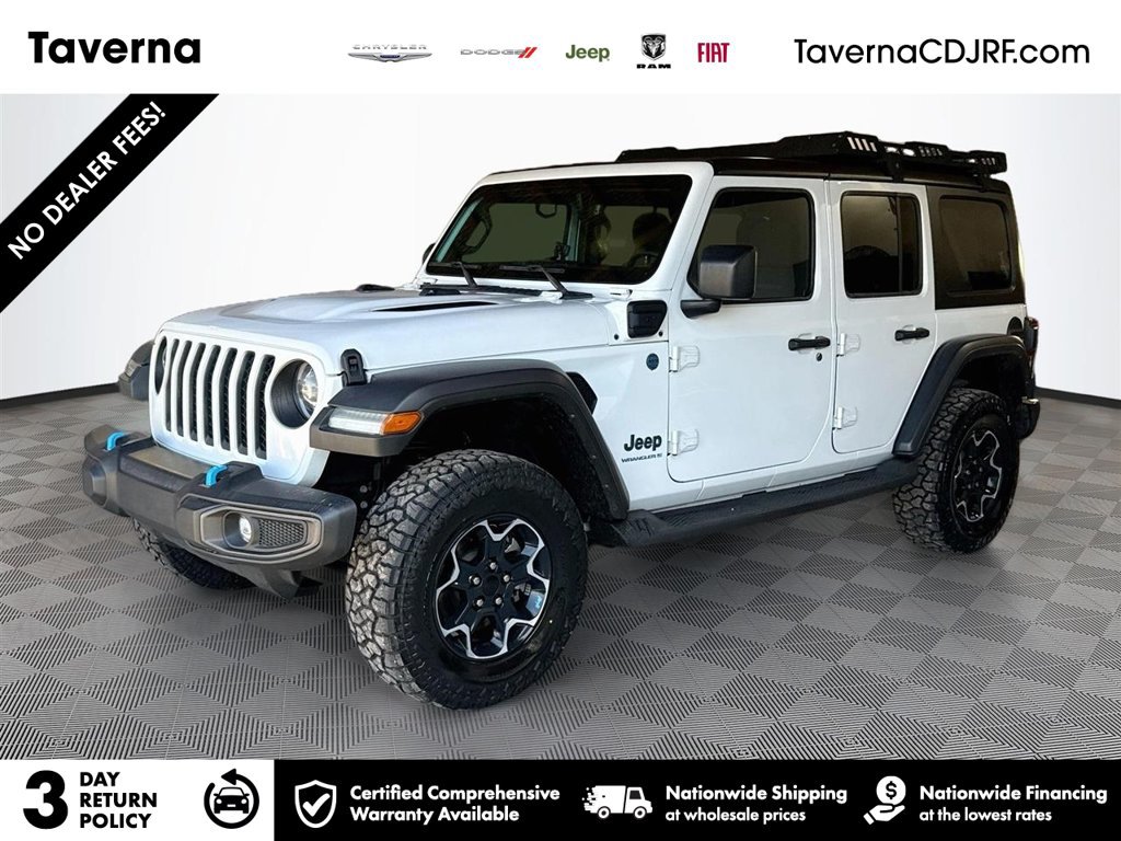 Certified 2023 Jeep Wrangler Unlimited Rubicon 4xe AWD/4WD image 1