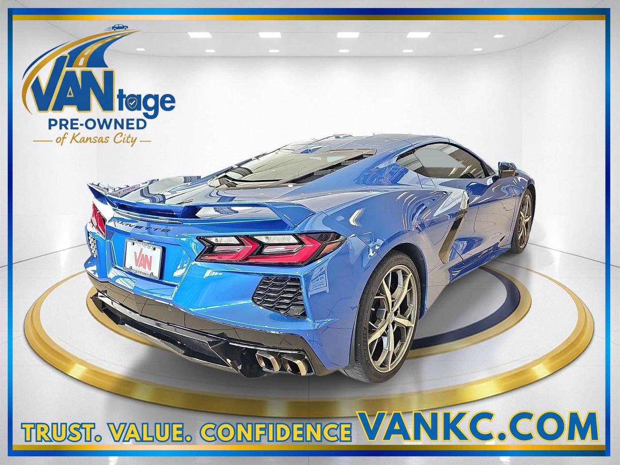 Certified 2021 Chevrolet Corvette Stingray Preferred Cpe w/ Z51 Performance Package RWD image 6