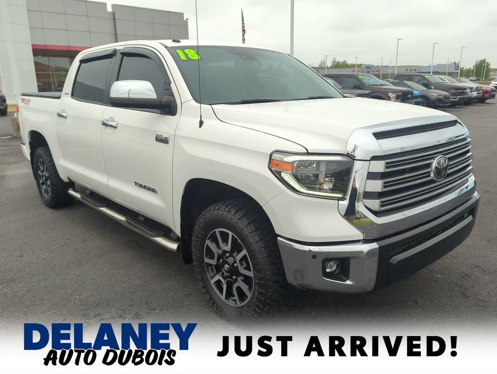 Used 2018 Toyota Tundra Limited w/ Limited Premium Package AWD/4WD image 1