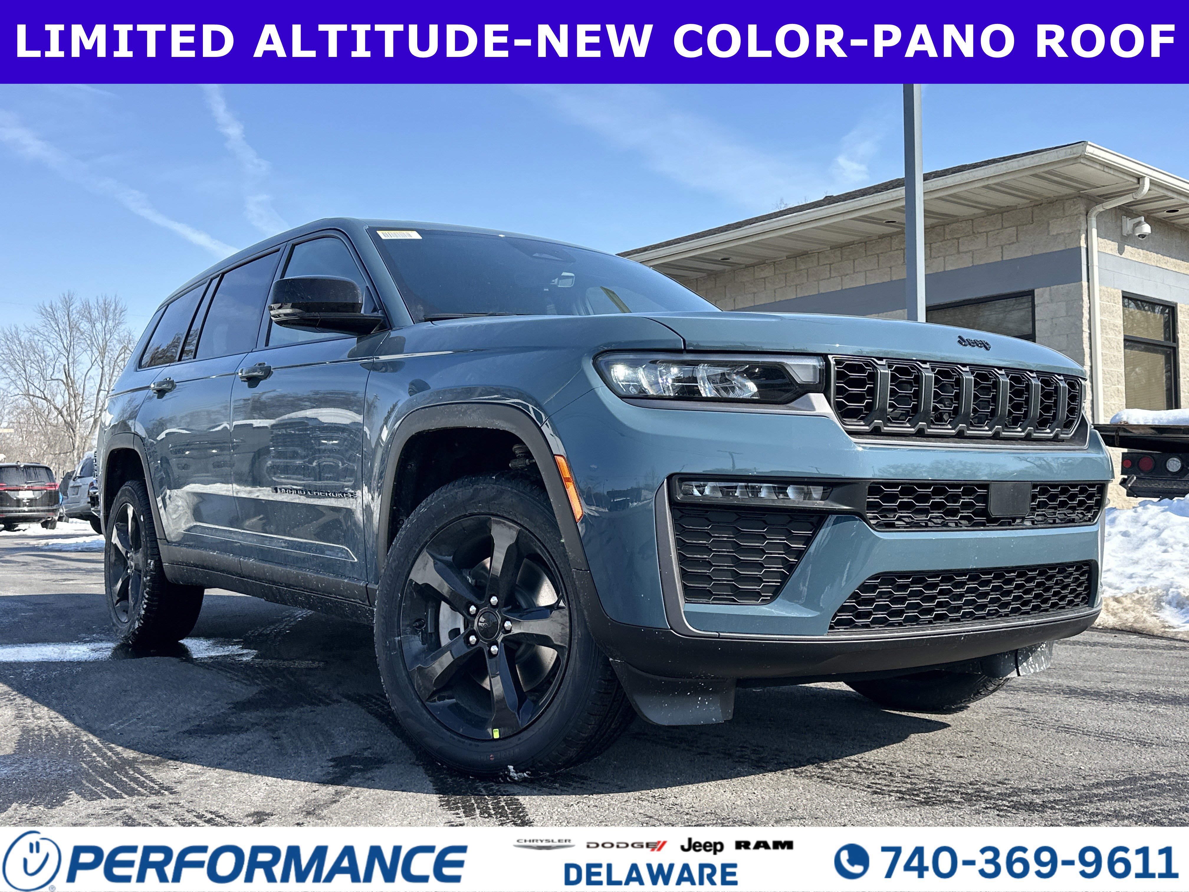New 2026 Jeep Grand Cherokee L Limited w/ Limited Altitude Package