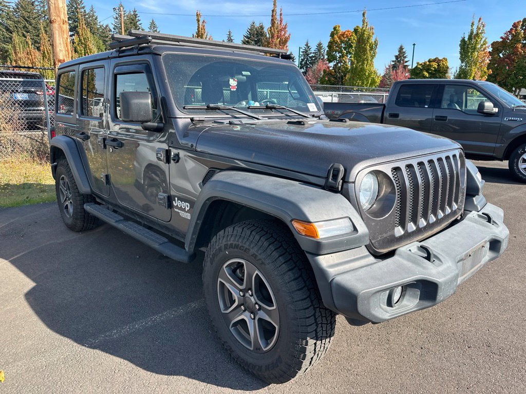 Used 2019 Jeep Wrangler Unlimited Sport S AWD/4WD image 3
