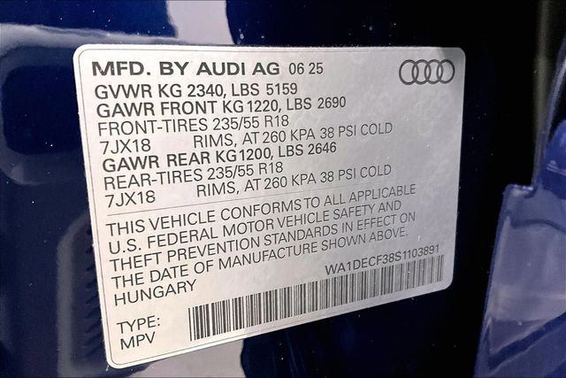 Used 2025 Audi Q3 2.0T Premium w/ Convenience Package AWD/4WD image 16