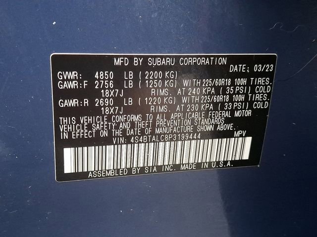 Used 2023 Subaru Outback Onyx Edition image 27