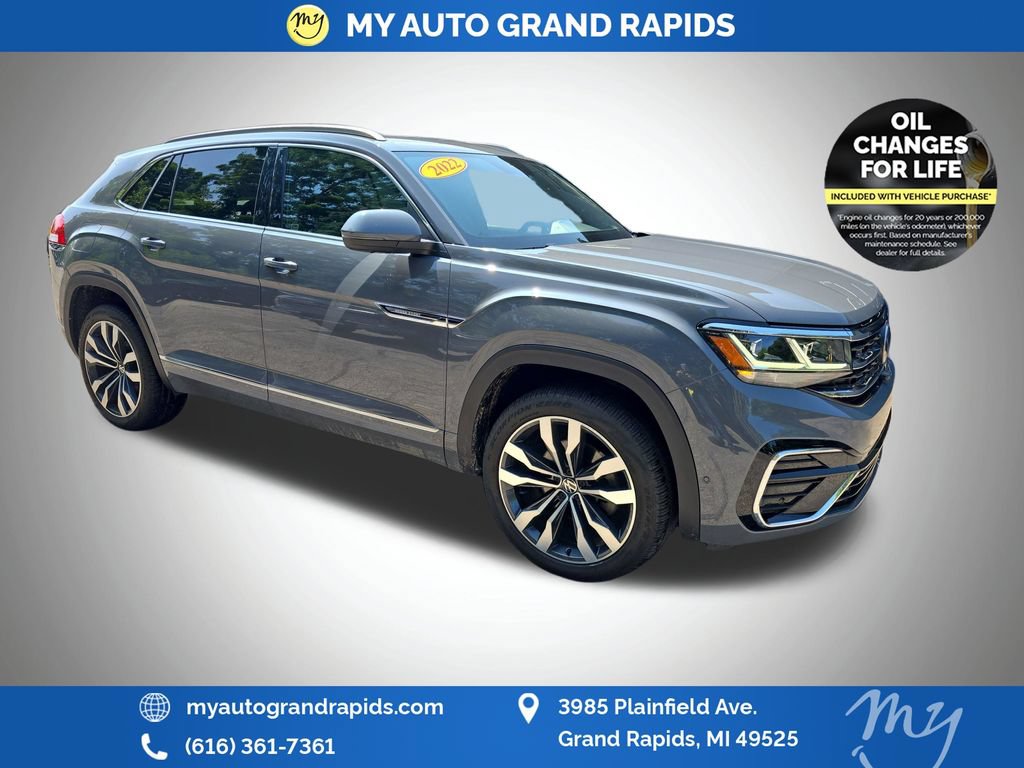 Used 2022 Volkswagen Atlas Cross Sport SEL Premium R-Line AWD/4WD 360° Tour