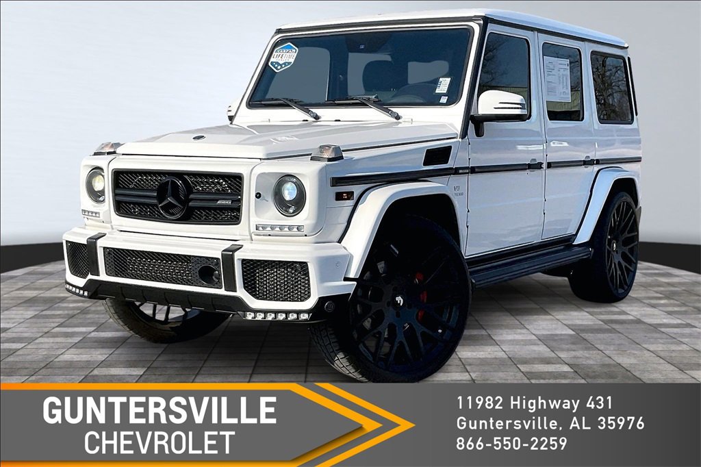 Used 2015 Mercedes-Benz G 63 AMG 4MATIC w/ PA6 Package