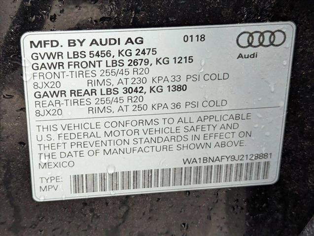 Used 2018 Audi Q5 2.0T Premium Plus w/ Premium Plus Package image 16