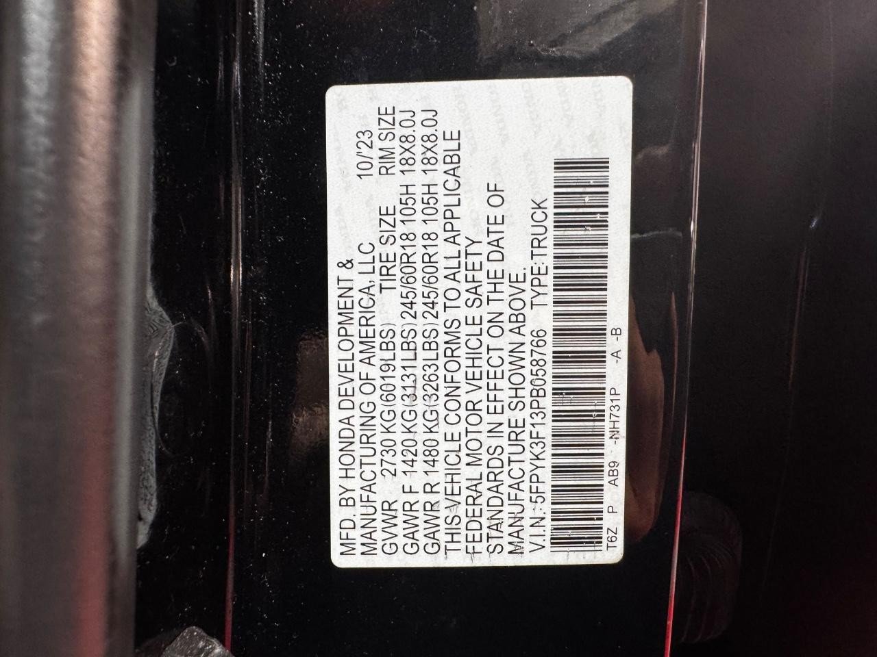 Used 2023 Honda Ridgeline Sport image 26