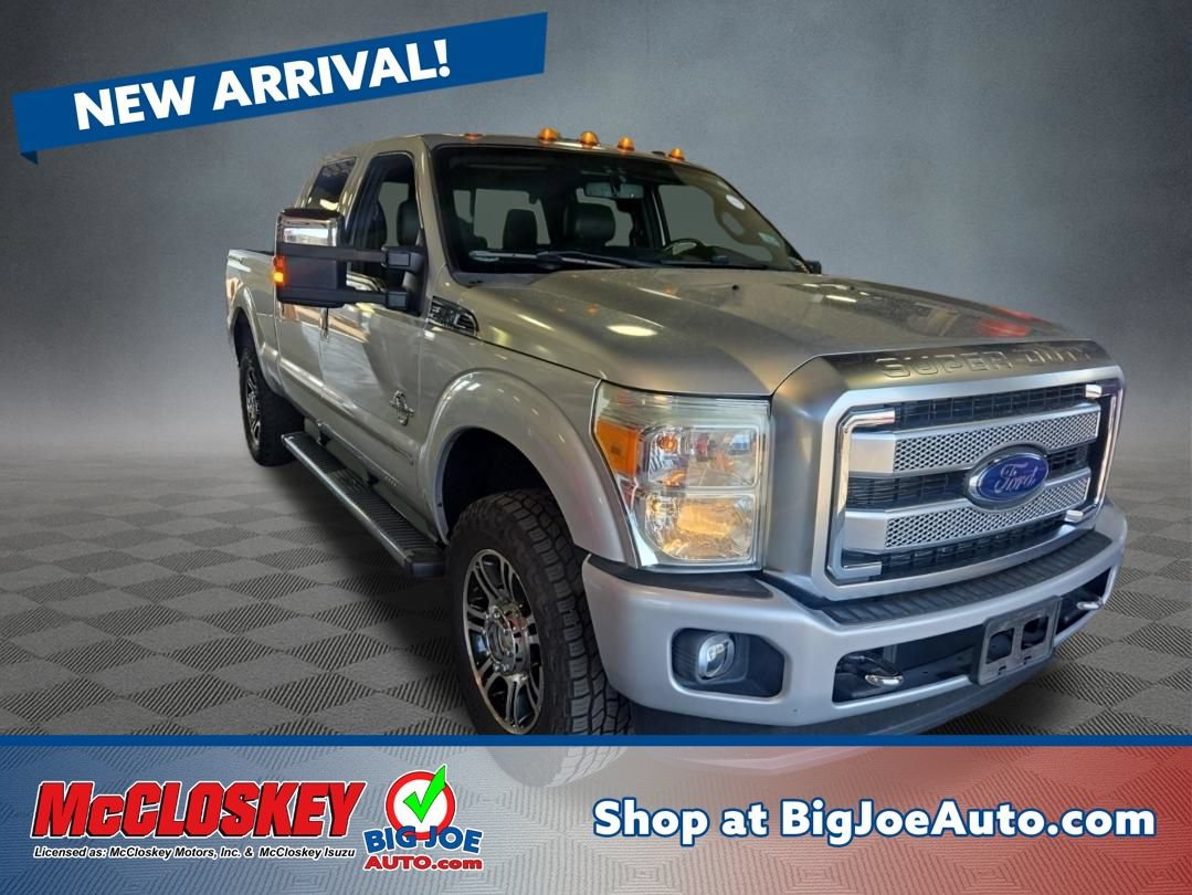 Used 2015 Ford F250 Platinum w/ Snow Plow Prep Package