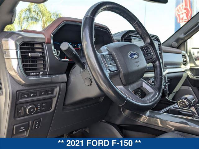 Used 2021 Ford F150 Lariat w/ Equipment Group 502A High image 12