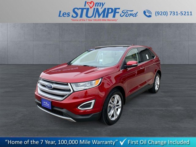 Certified 2018 Ford Edge Titanium w/ Equipment Group 301A AWD/4WD image 1