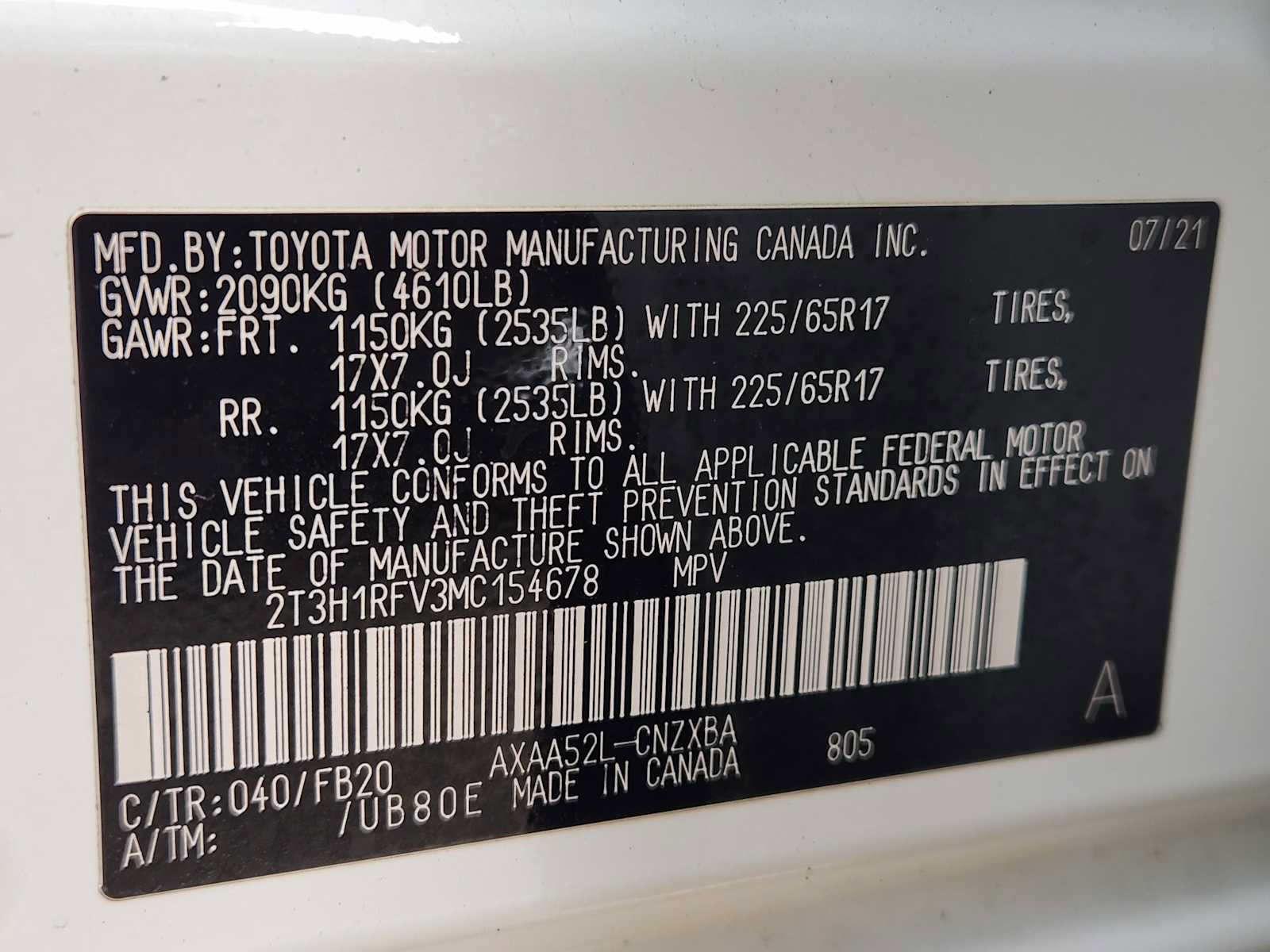 Used 2021 Toyota RAV4 LE FWD image 31