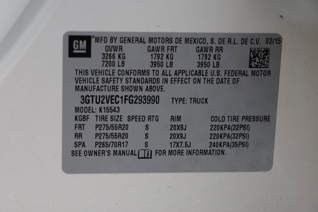 Used 2015 GMC Sierra 1500 SLT w/ SLT Crew Cab Value Package image 26