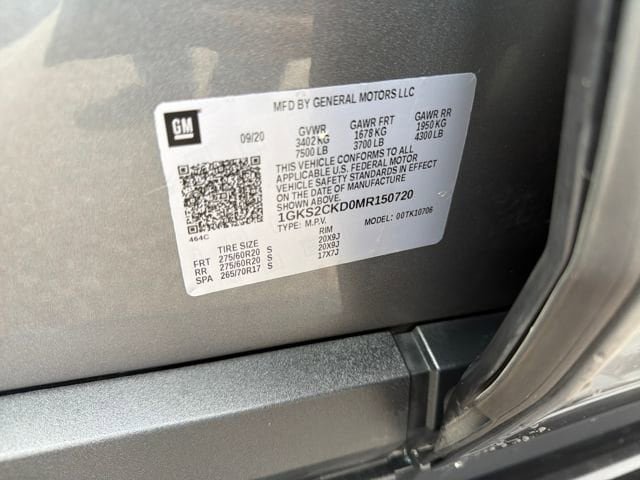 Used 2021 GMC Yukon AT4 w/ Rear Media and Nav Package image 30